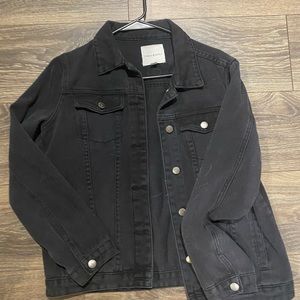 Thread & Supply Black Denim Jacket